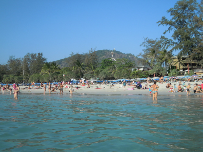 pláž Hat Kata na Phuketu