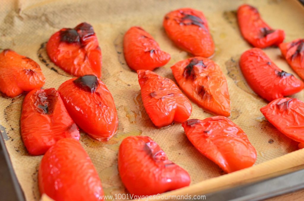 grilované papriky