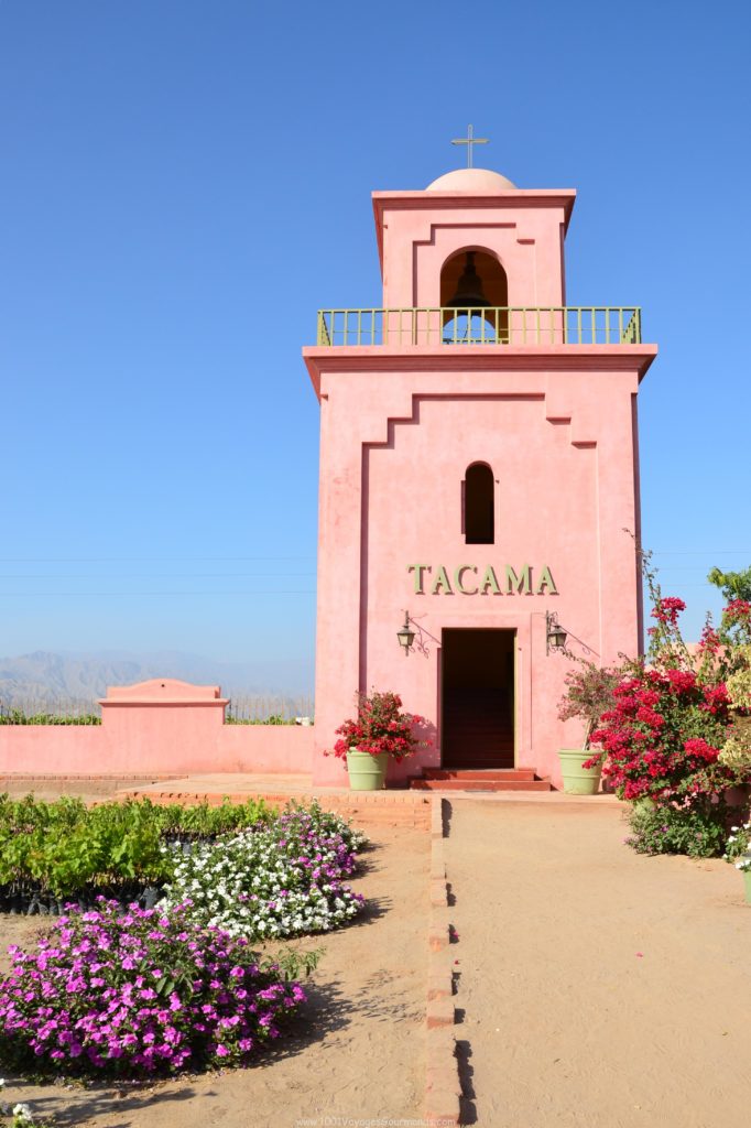 vinařství Tacama, Ica, Peru