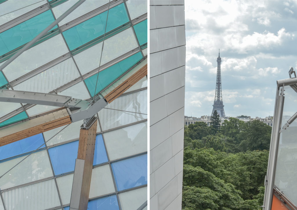 Louis Vuitton Foundation is a new museum of modern art and a masterpiece of modern architecture that you must visit once in Paris!