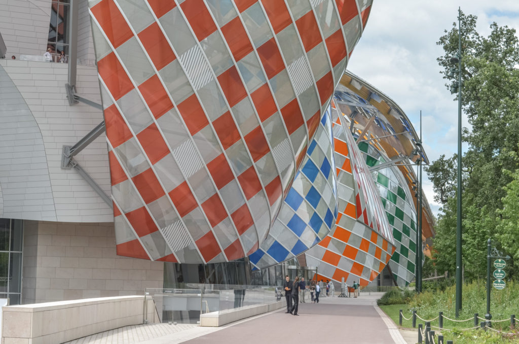 Louis Vuitton Foundation is a new museum of modern art and a masterpiece of modern architecture that you must visit once in Paris!
