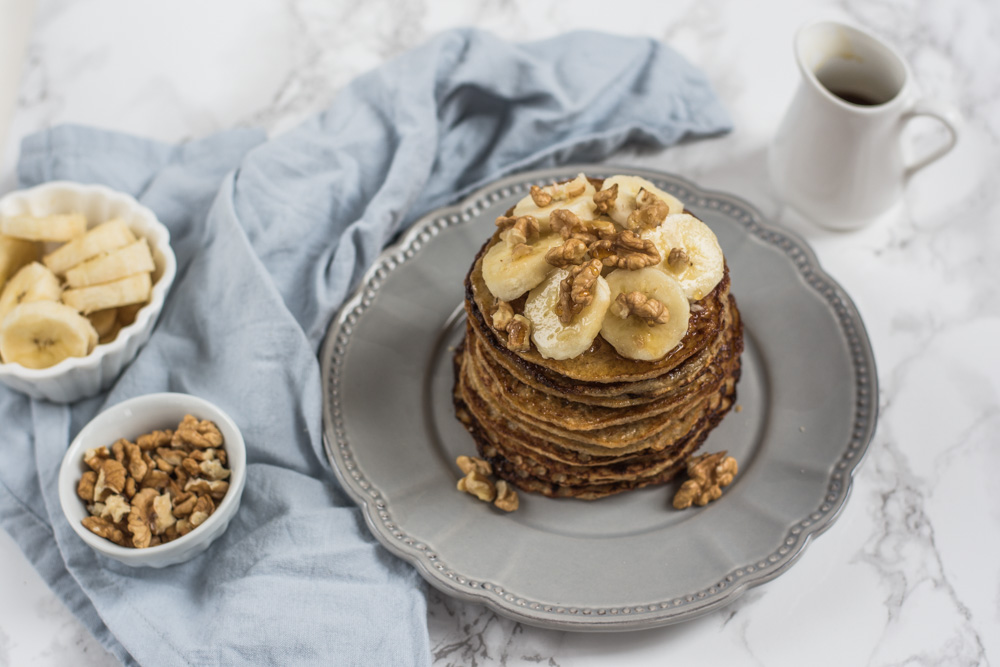 Banana oatmeal pancakes are a great option if you have some ripe bananas. They are delicious, healthy and easy to prepare!
