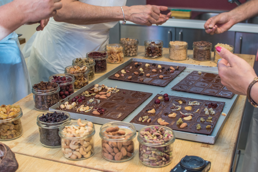 Where else you can learn more about chocolate than in Brussels, the chocolate capital of the world? Last weekend, me and my sister took part in the chocolate workshop with Laurent Gerbaud. And here is how we spent the 1h30 minutes long informative as well as practical session.