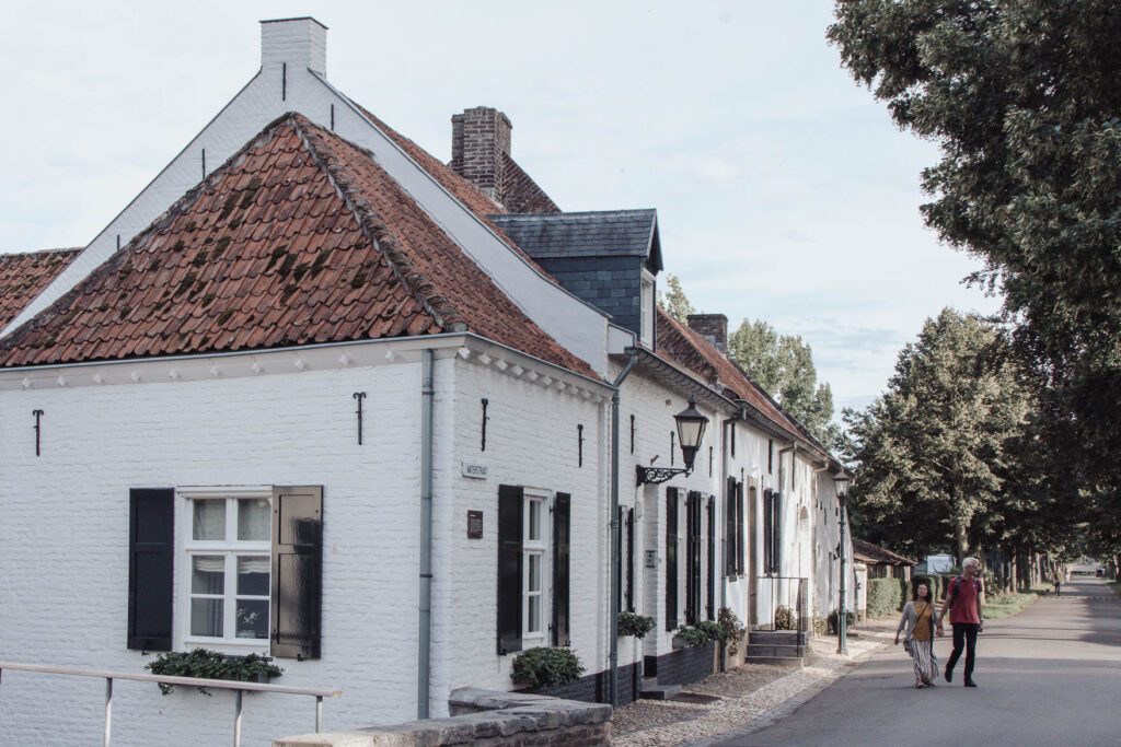 Thorn is a little pretty town in the South of the Netherlands and it's quite unusual Dutch town - with houses and buildings in the center painted white.